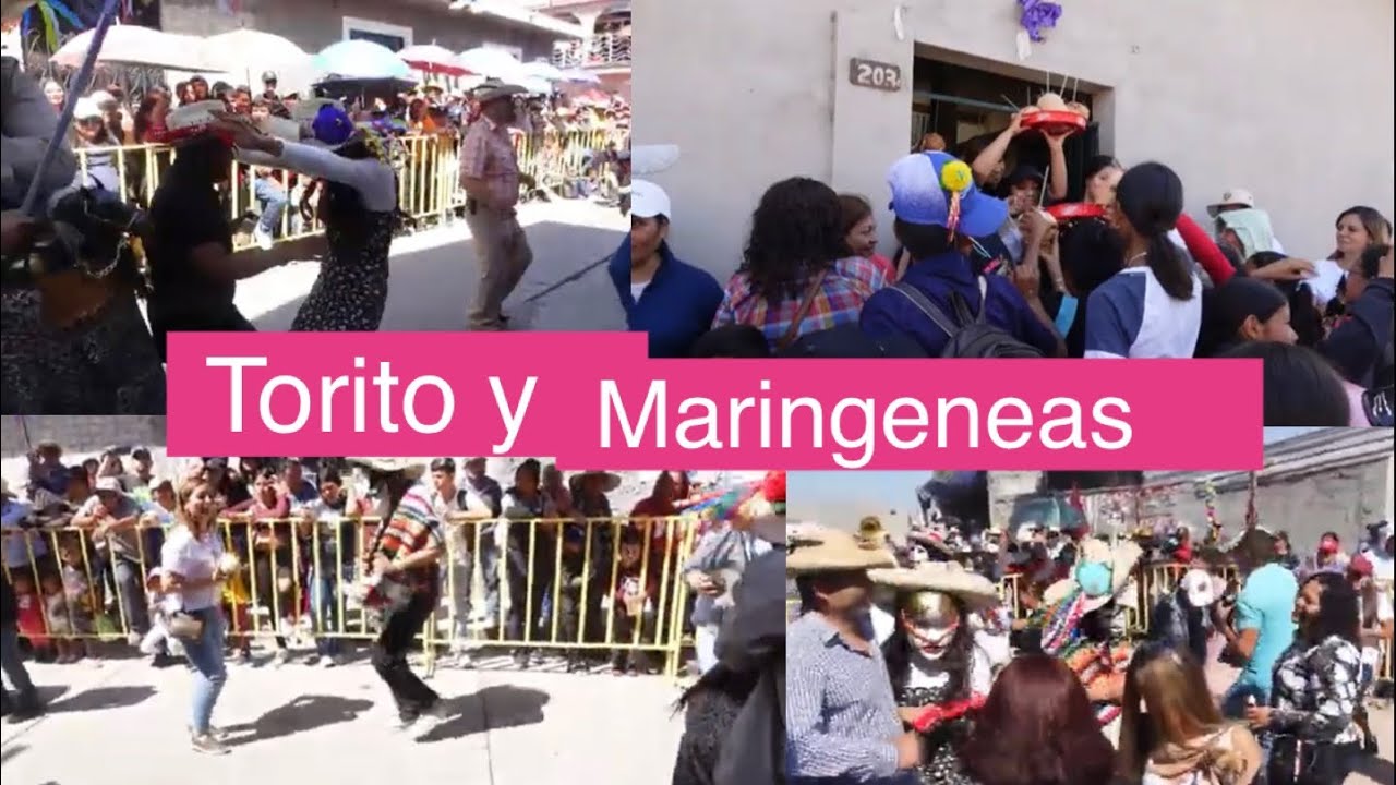 Lunes de carnaval torito de petate #Copandaro#De#galeana#2023