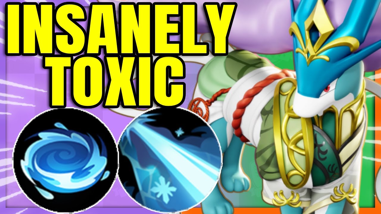 This SUICUNE BUILD will never not be insanely UNFAIR | Pokemon Unite