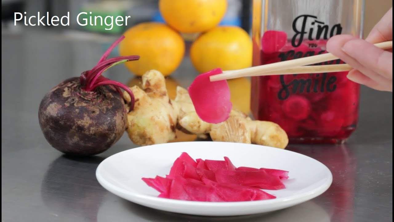 How to Make Pickled Ginger | Sushi Ginger Recipe