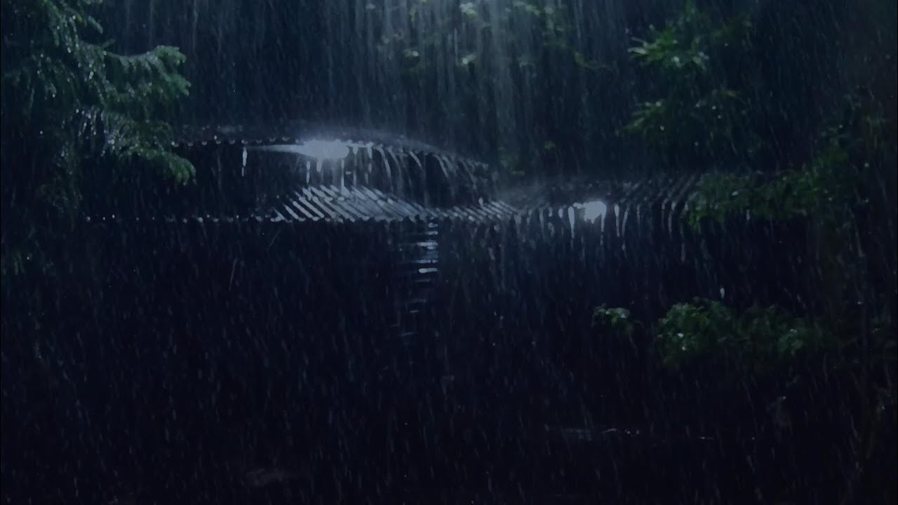 Eliminate Insomnia in Just 3 Minutes with Powerful Rainstorm on a Tin Roof