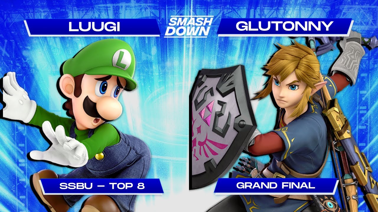 SMASHDOWN DOUBLE OR NOTHING - TOP 8 - Luugi (Luigi) Vs. Glutonny (Wario) - Grand Final