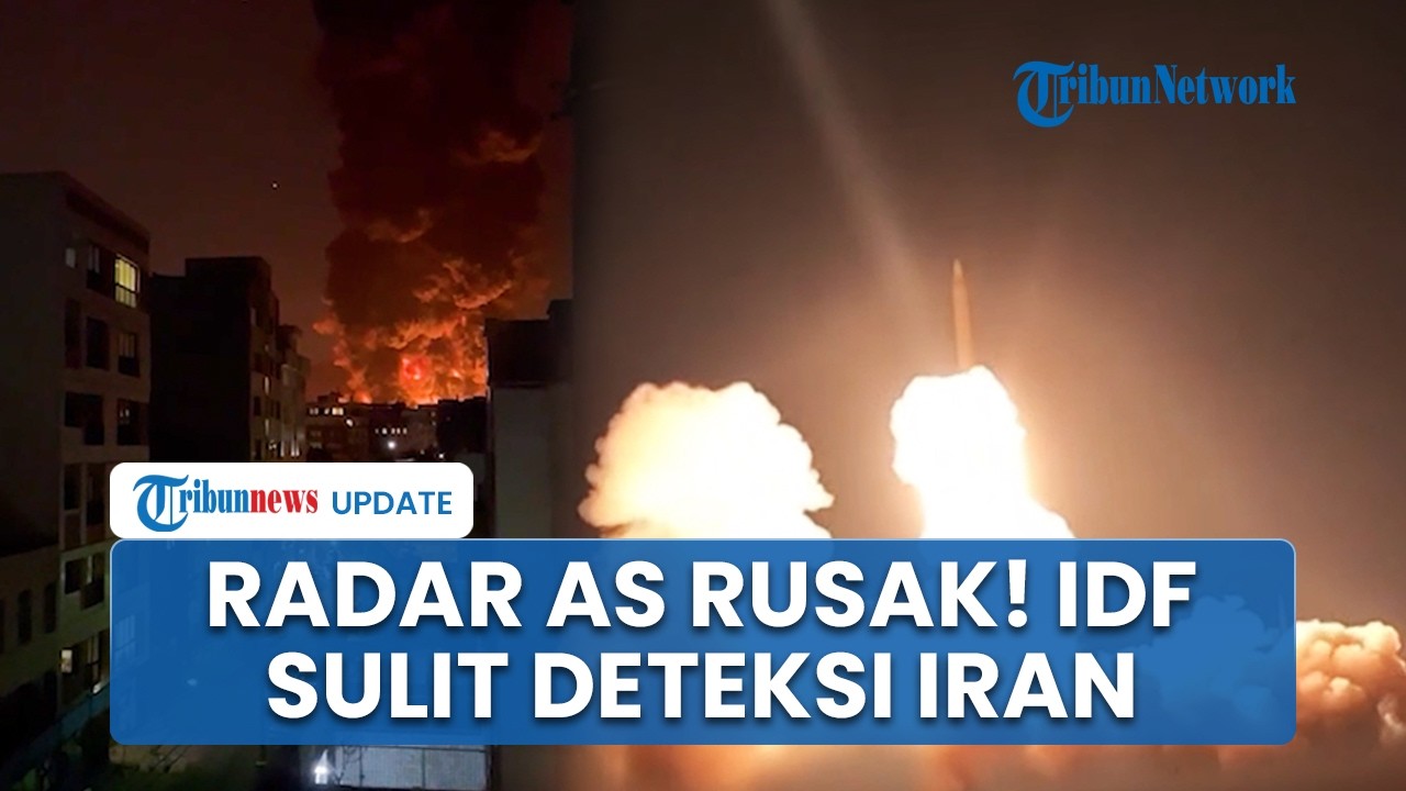 Radar AS Rusak! Israel Kewalahan Hadapi Rudal Iran, Baru Terdeteksi 1 Menit sebelum Hantam Daratan