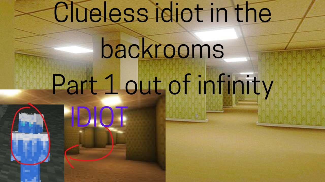 Clueless idiot stuck in the backrooms PART 1