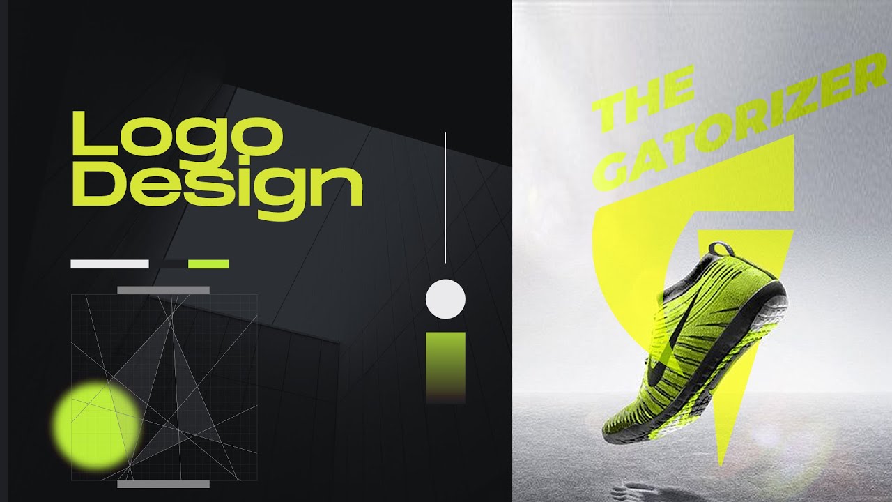 Logo Design Tutorial from Scratch (Gator Sport Wear)
