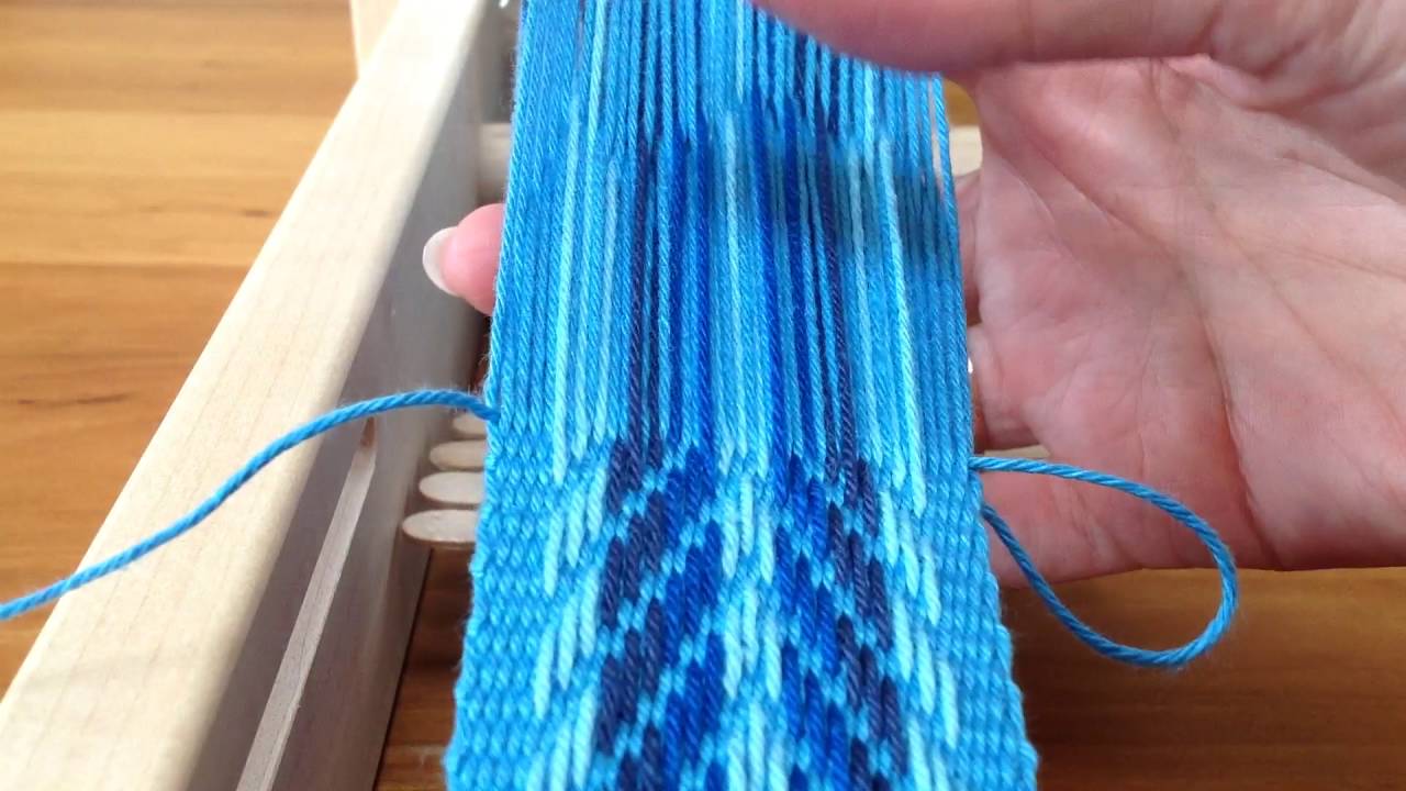 Pick up weaving