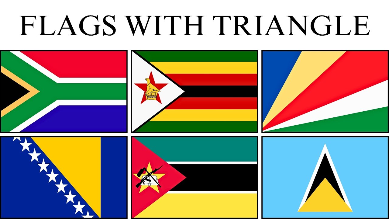 Every Country Flag With Triangle