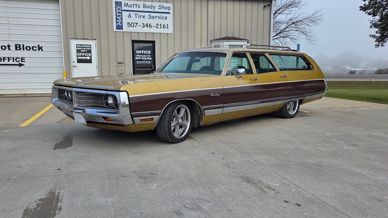 Large Marge 1972 Chrysler Town and Country. Sold