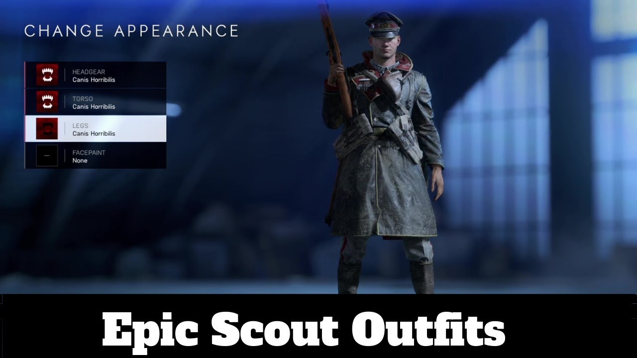 Battlefield V: Epic Scout Outfits - Union Jacked & Cannis Horribilis