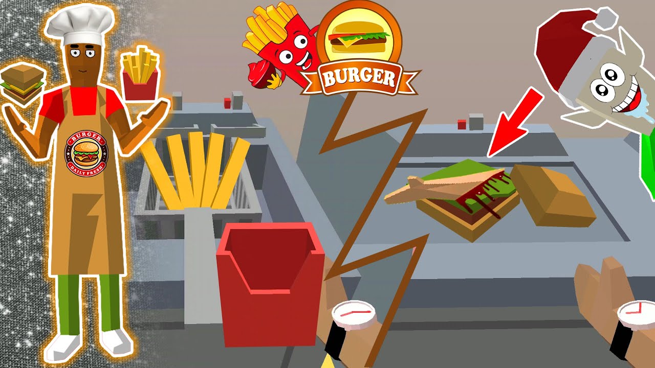 jack becomes a special burger seller 🍔🍟in dude theft wars