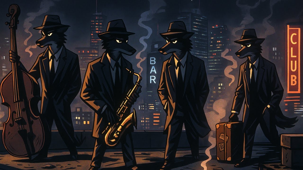 Blue Smoke &mdash; 3 Horas de Jazz dos Lobos para Trabalhar e Refletir