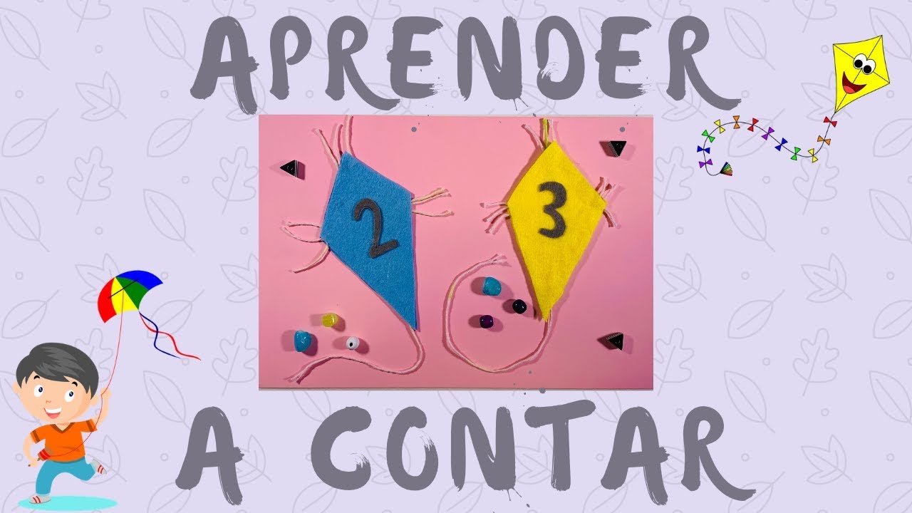 Aprender a contar con cometas - Learn to count on kites (Material didáctico)
