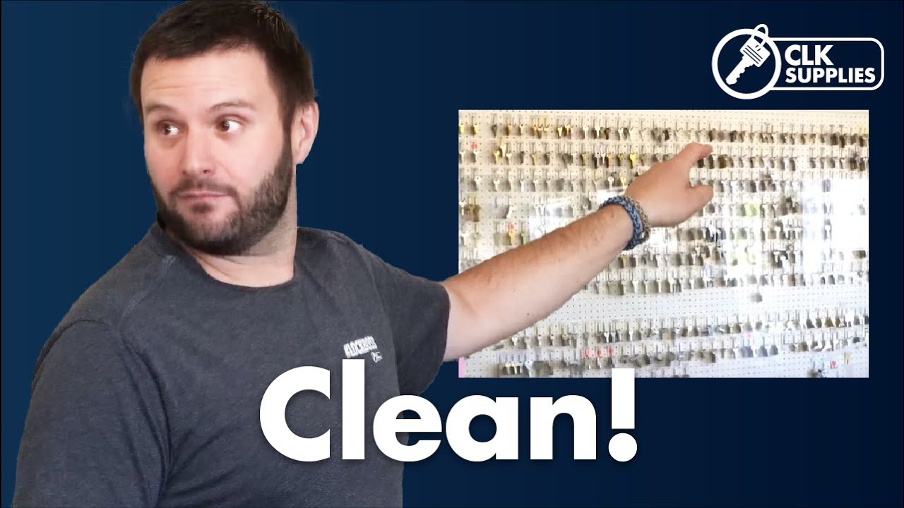 Locksmith Key Board Organization SOLVED!