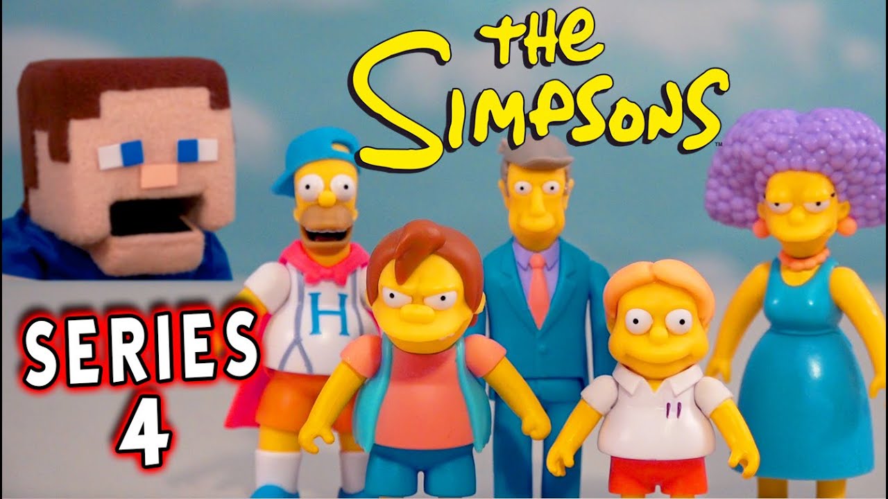 The Simpsons Figures SERIES 4 FIGURES! Jakks 2.5 inch 2025