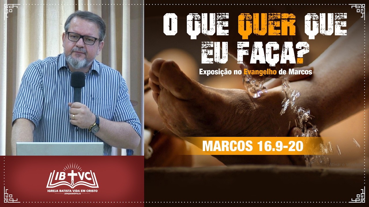 A FÉ QUE NOS SUSTENTA E NOS CAPACITA - MARCOS 16.9-20