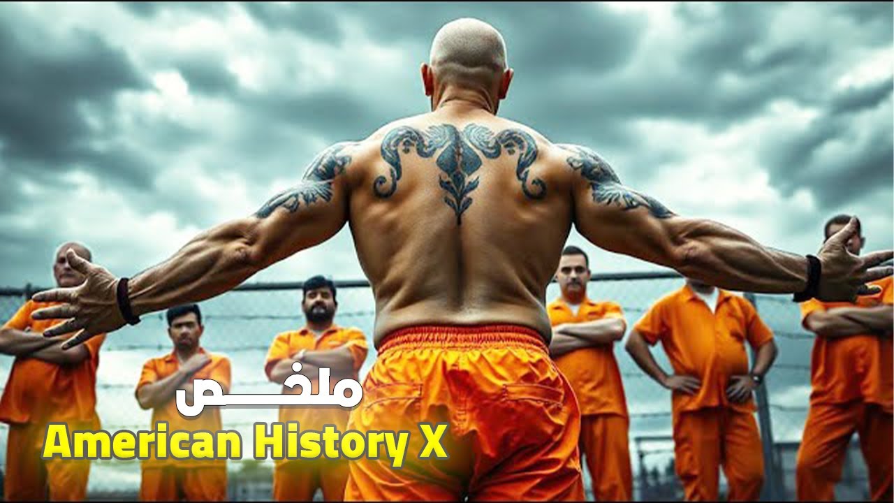 قتلو ليه باه 😱 فتحوّل لشخص عنصـ*ـري خطير ودخل لأقسى سجن  بدا طريق الانتقام🤯| ملخص American History X