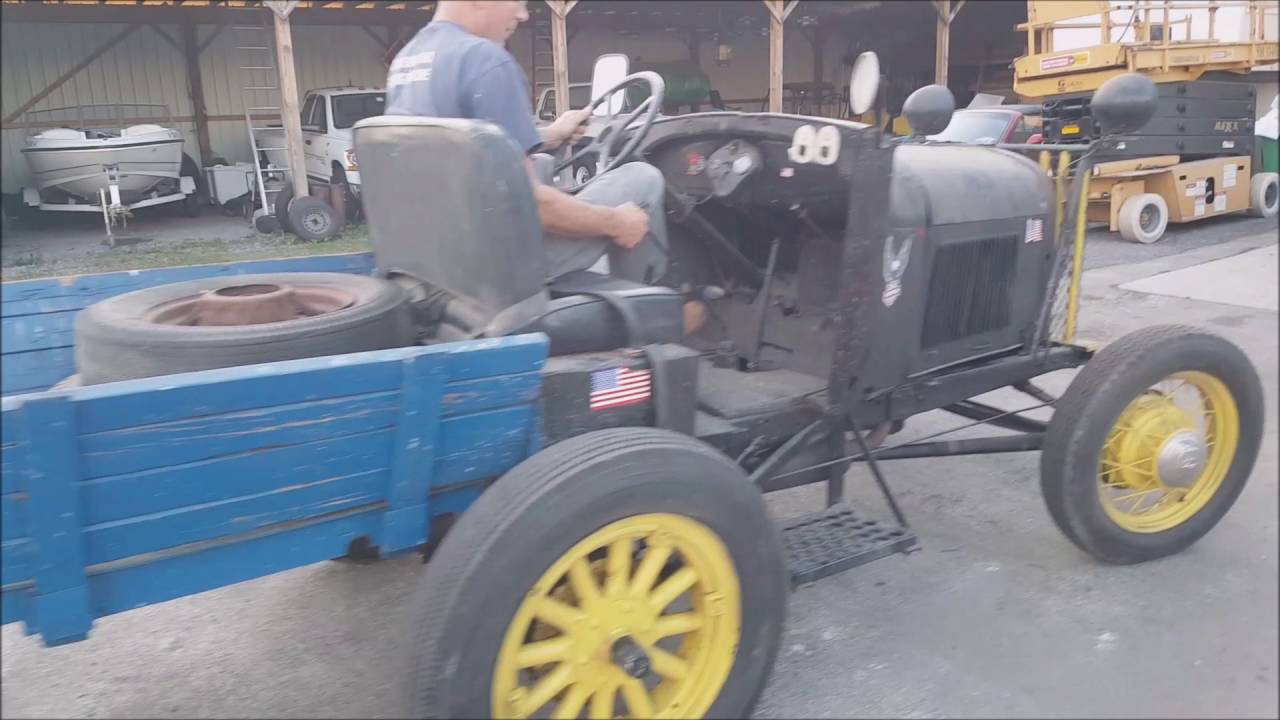 Vintage 1929 Ford Model A Doodlebug FoMoCo Rex-Ford Rear / Rebuilt Engine