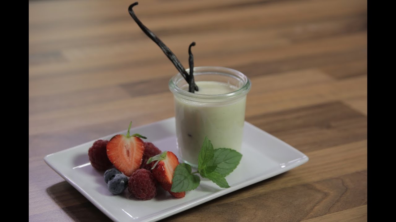 Vegane und glutenfreie Vanillesauce einfach selber machen von Bernd Trum