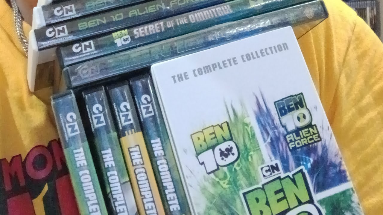 ben 10 complete collection dvd review unboxing