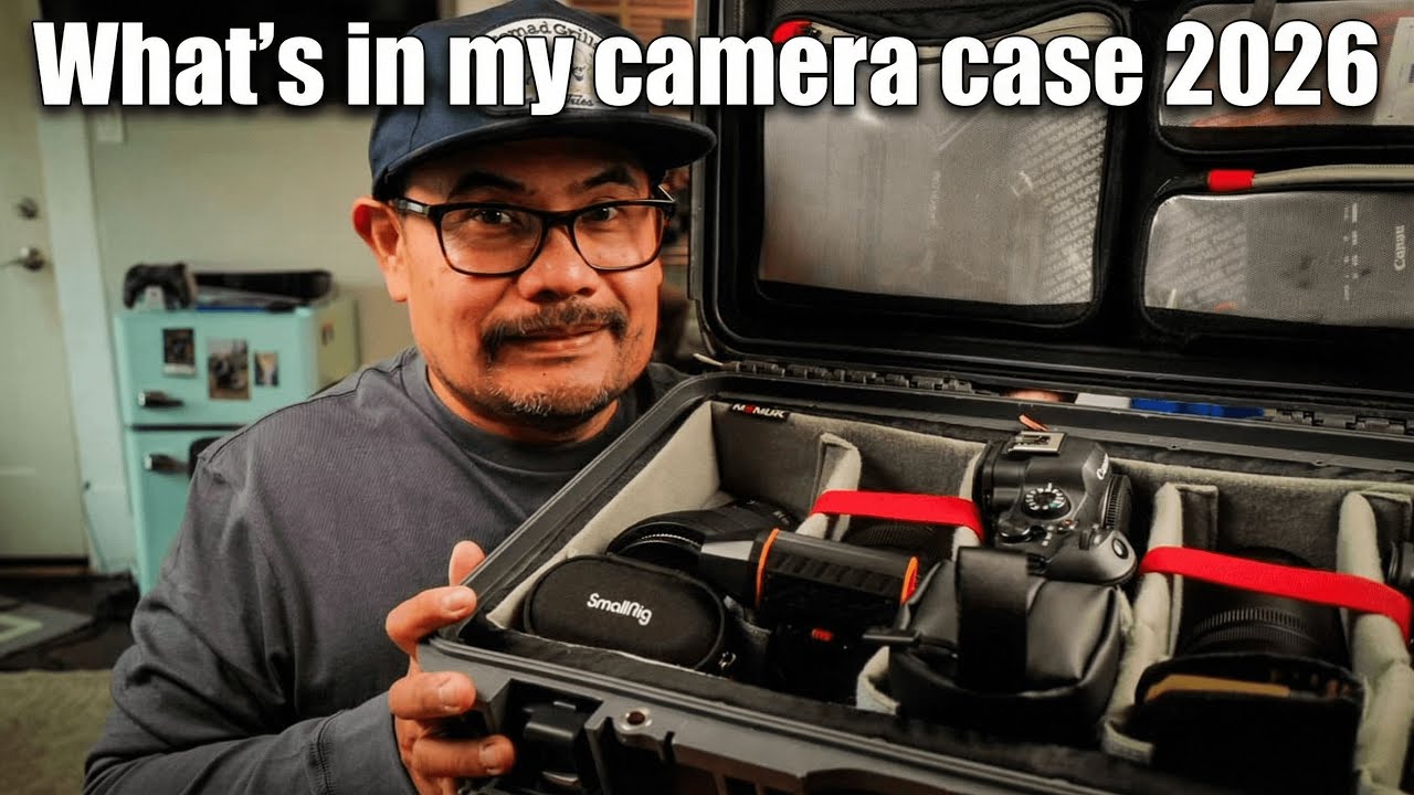 What's in my camera case 2026
