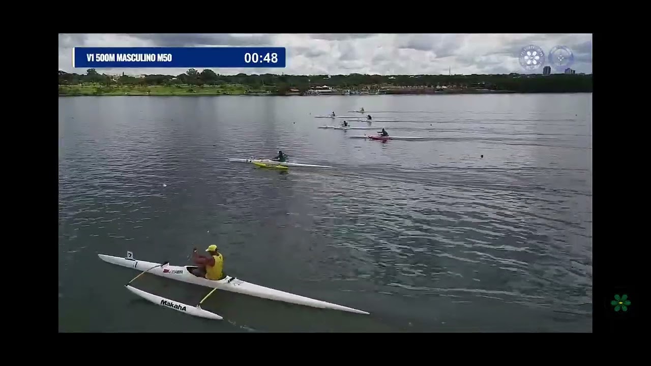 Campeonato Brasileiro de Va'a Sprint 2026 - V1 500m Masculino Master 50 - Final - Brasília 