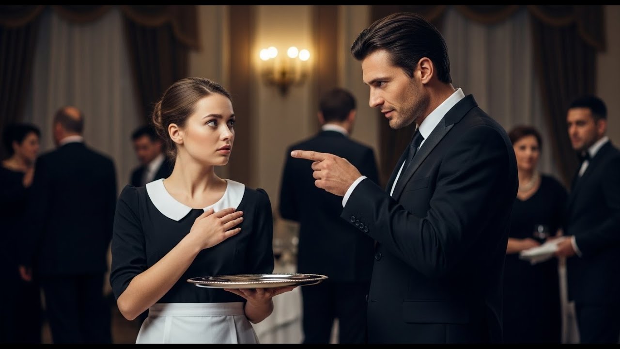 She Was Just A Waitress Working At The Party — The Mafia Boss Ordered Her To Pretend To Be His Wife