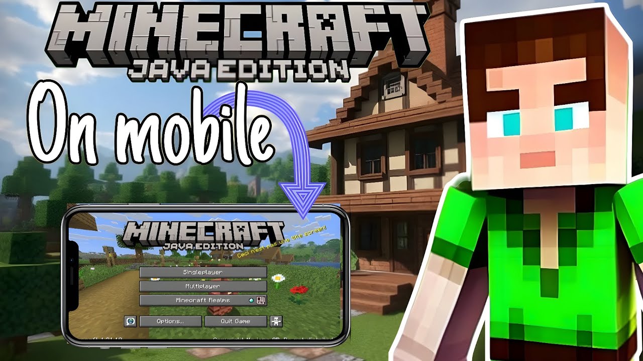 MINECRAFT JAVA EDITION......BUT ON MOBILE🔥😎