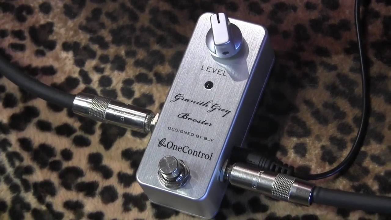 One Control GRANITH GREY BOOSTER designed by BJF