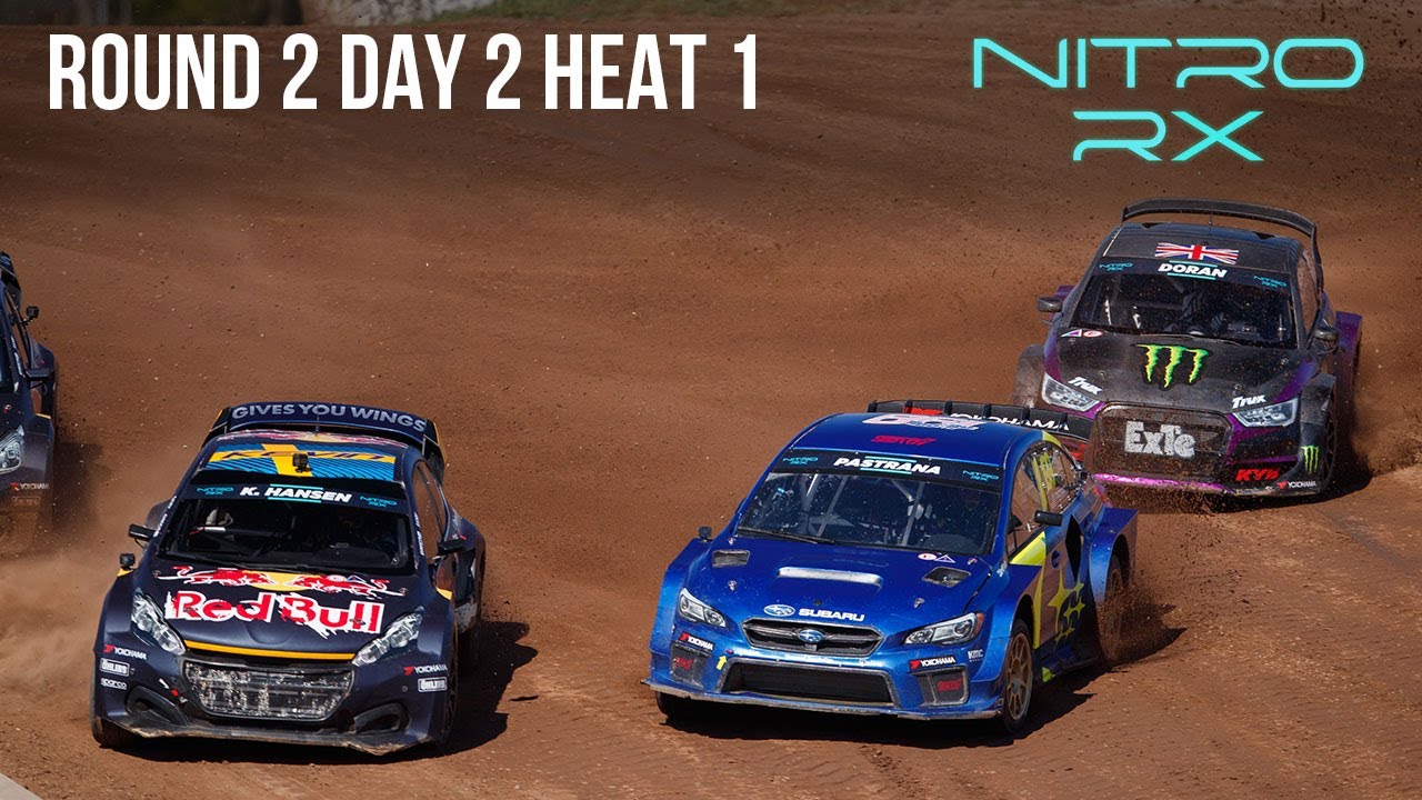 2021 Nitro Rallycross Round 1 Day 2 Heat 1 | Full Race