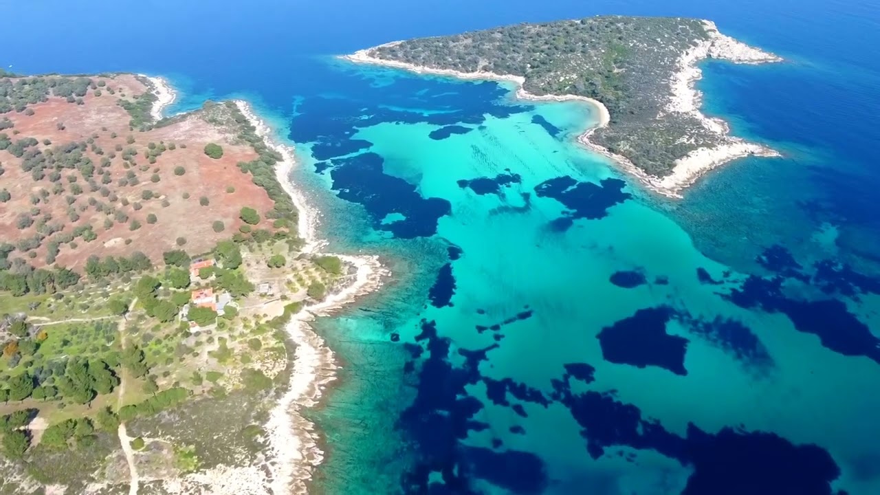 Diaporos island Chalkidiki #dronevideo #djidronemini2 #chalkidiki