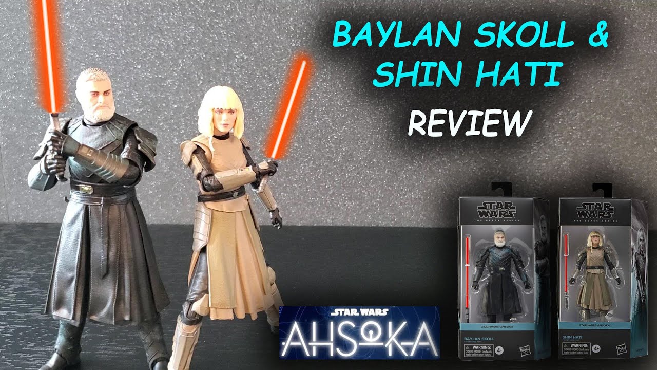 Baylan Skoll & Shin Hati (Ahsoka) Star Wars Black Series - REVIEW