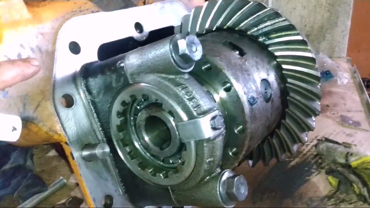 Montagem Diferencial Dianteiro Retroescavadeira 580n Case
