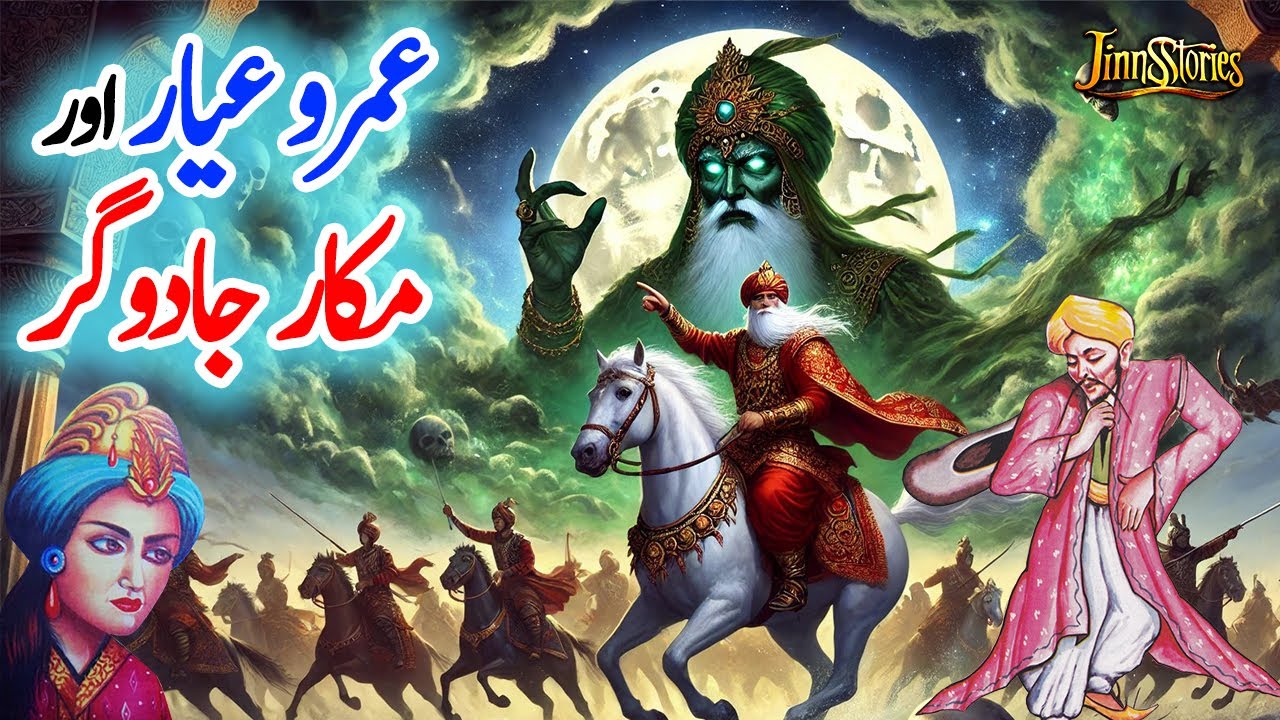Umro Ayyar Aur Makkar Jadugar | Umro Ayar Ki Talismati Jadui Kahaniyan | Jinn Stories