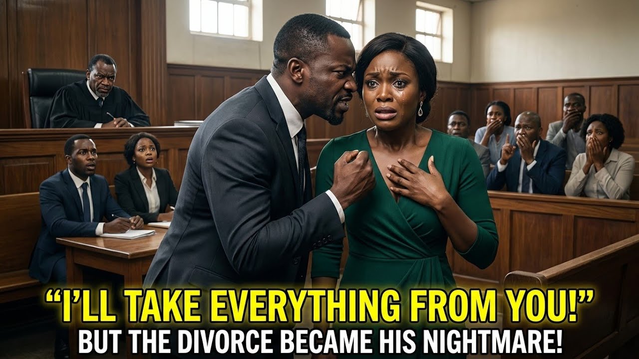 In court My husband said 