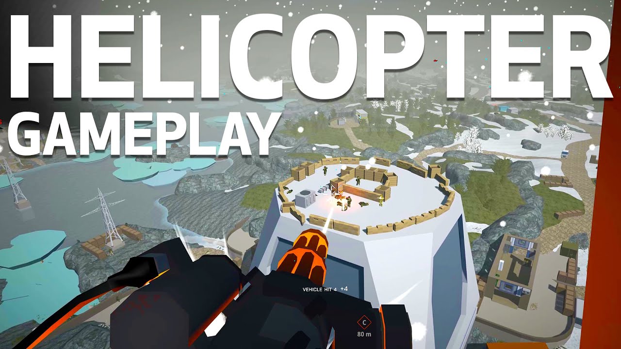 4K Helicopter Gameplay In BattleBit Remastered