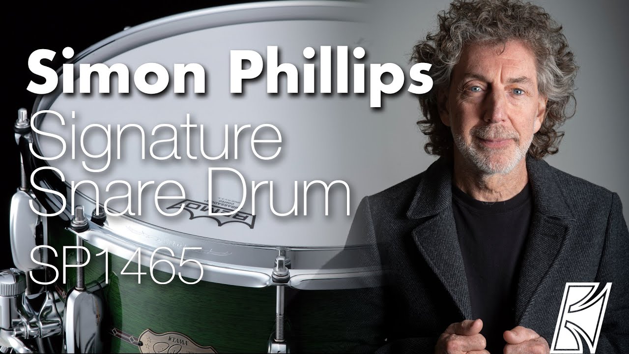 A New Simon Phillips Signature Snare Drum (SP1465)