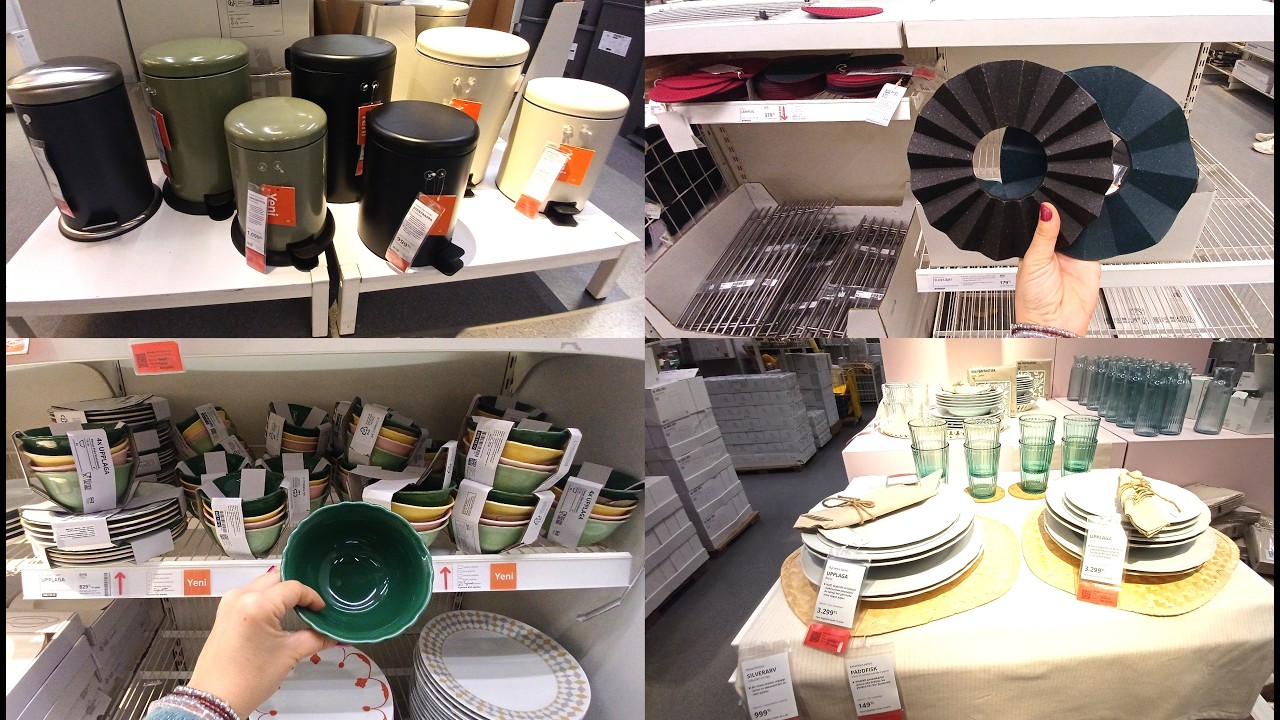 İKEA NİSAN 2026 TURU/İNDİRİMLER/YENİ GELENLER/ODA TURU/T&Uuml;M B&Ouml;L&Uuml;MLER!...