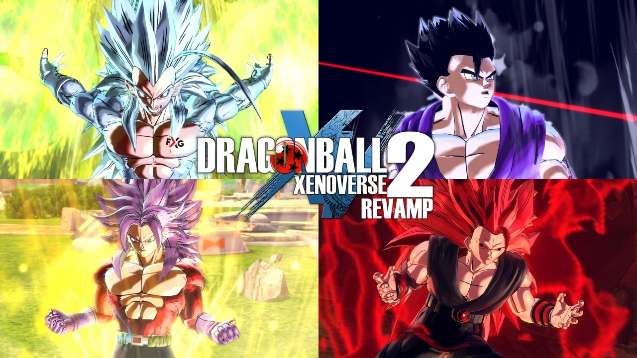 NEW XV2 AF CHARACTERS EPIC REVAMP TRANSFORMATIONS!