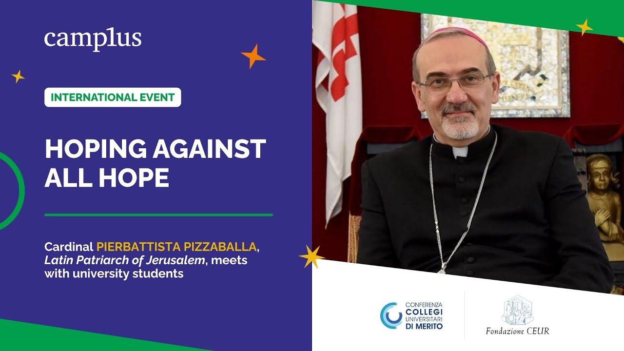 HOPING AGAINST ALL HOPE – Dialogue with Cardinal Pizzaballa (live in English)