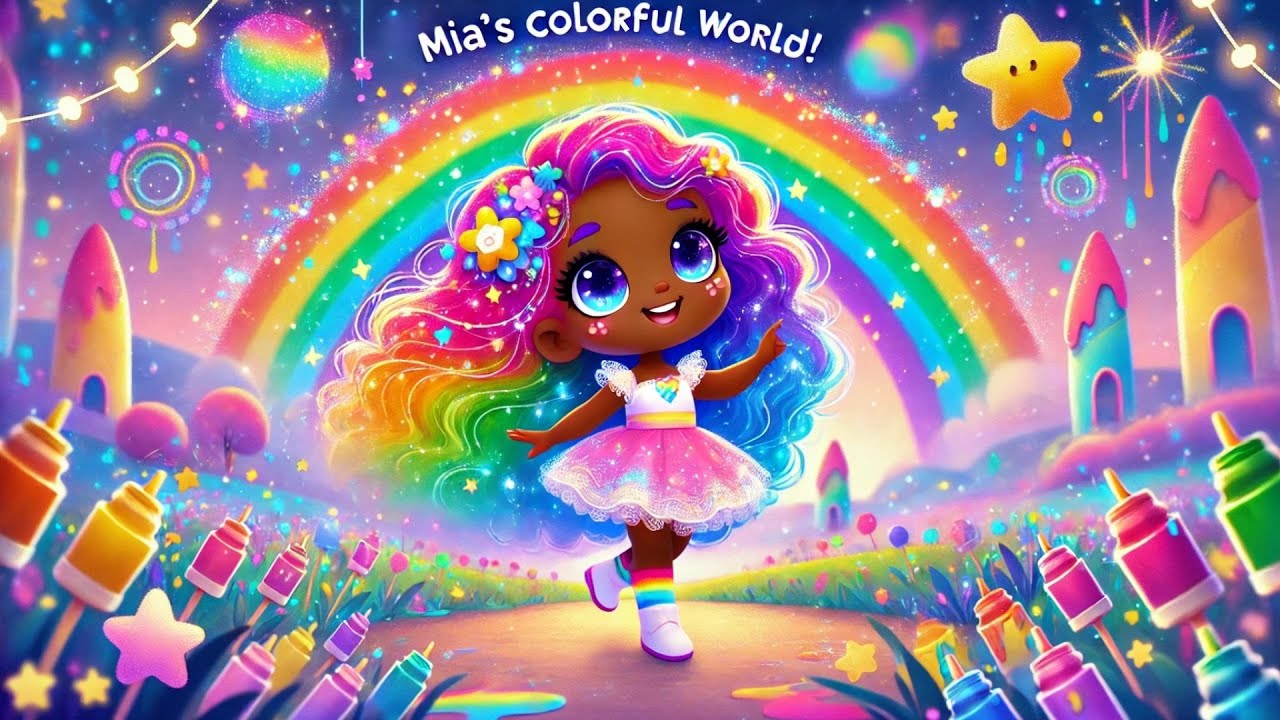 🌈 Mia Wonder Song! Magical Rainbow Adventure & Fun Kids Sing-Along 🎶