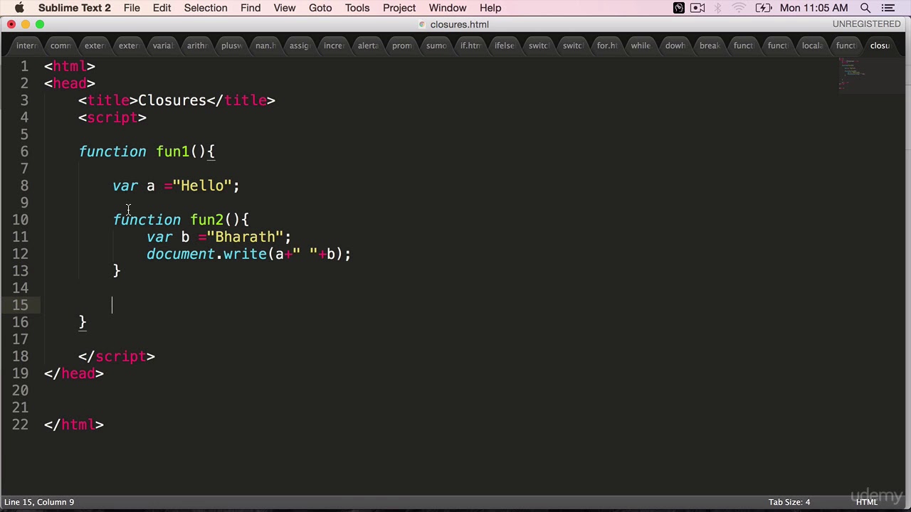 JavaScript Closures