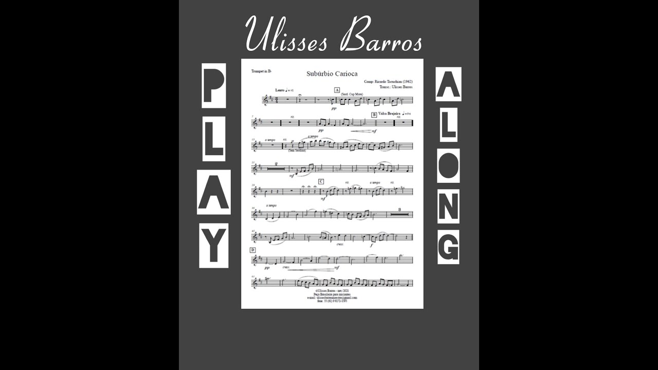 Sub&uacute;rbio Carioca - Play Along