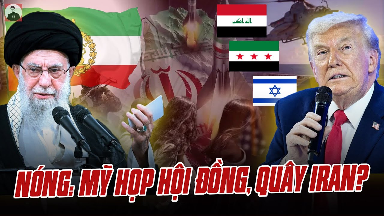 NÓNG: MỸ HỌP VỚI SYRIA, IRAQ VÀ ISRAEL ĐỂ TỔ QUÂY IRAN?