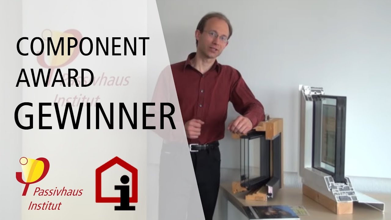 Component Award f&uuml;r Passivhaus-Fenster