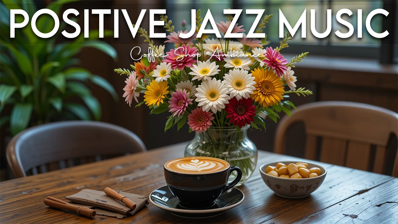 Positive Jazz Music ☕ Bossa Nova background for Great Moods, Stress Relief & Relaxing