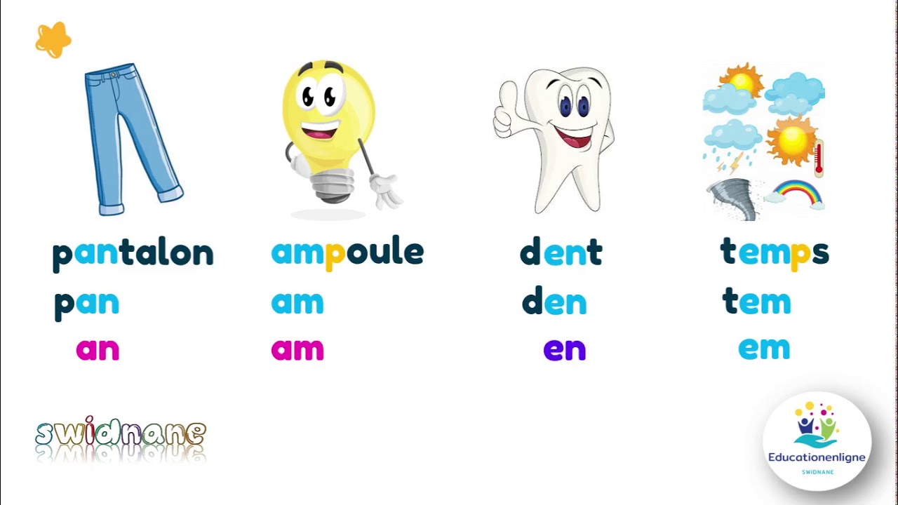 Le son /ã/: an, am, en, em, aon