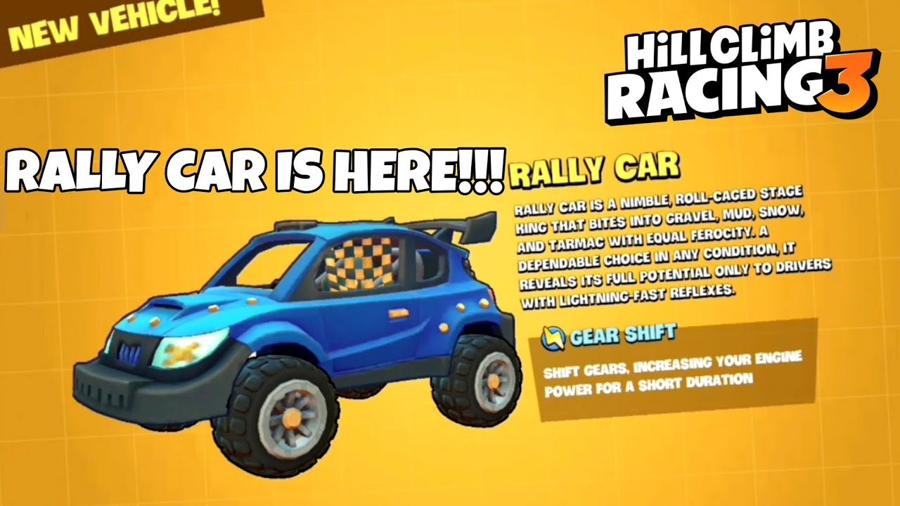 Rally car is back❤️🥹 - Hill Climb Racing 3 Gameplay 