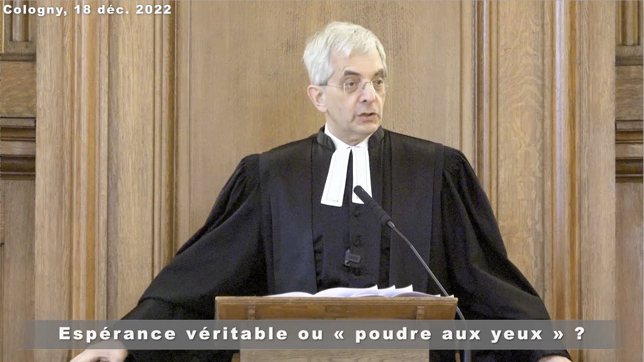 Espérance véritable ou « poudre aux yeux » ? (Évangile selon Luc 1:38- 48)