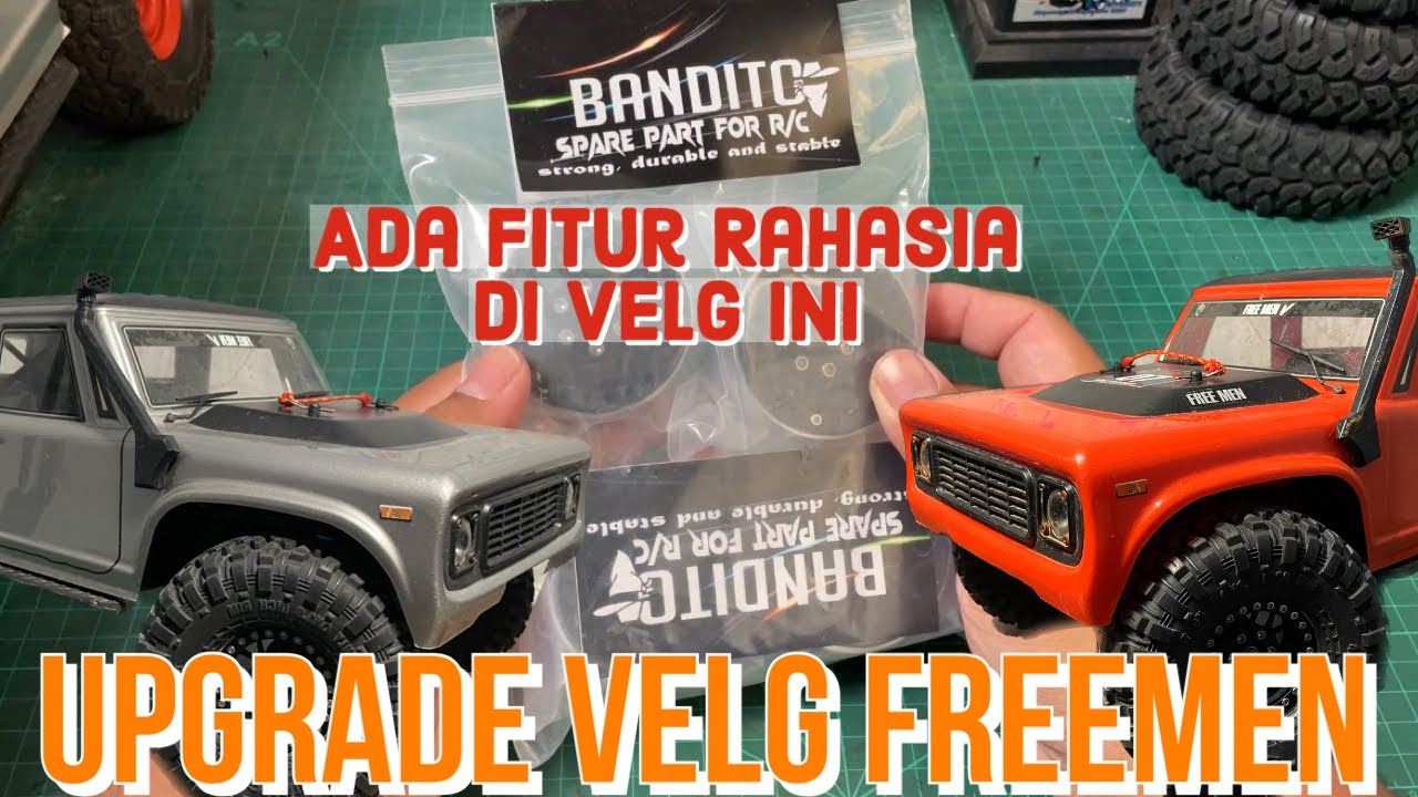 Upgrade Velg RC Freemen #video #youtube #viral