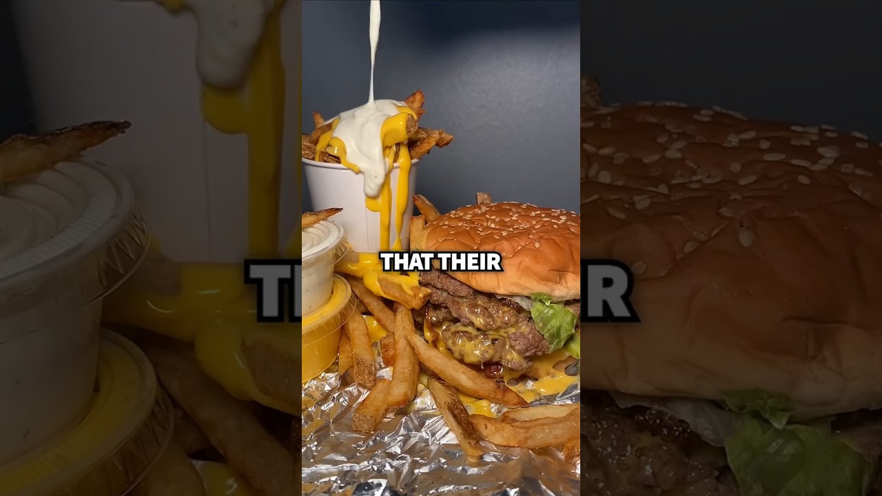 Why Five Guys Gives Extra Fries?🤔🍟