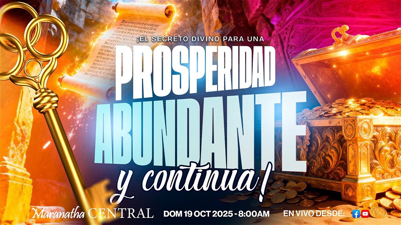 ¡EL SECRETO DIVINO PARA UNA PROSPERIDAD ABUNDANTE Y CONTINUA! - Pastor Nahum Rosario - 19 Oct, 2025